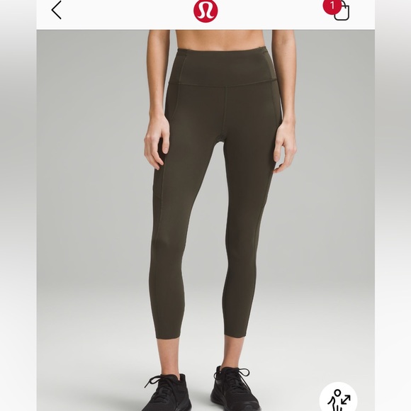 Lululemon 25” Fast and Free Size 4 - Picture 1 of 7